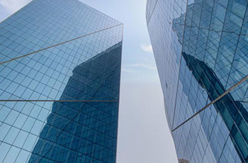 Facade glass works
