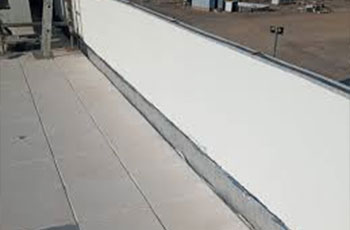 Aluminum flashing works
