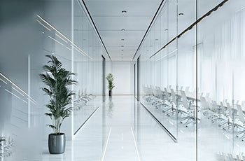  GLASS PARTITION